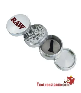 Aluminium Grinder Raw 4 parts
