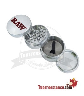 Raw Aluminum Grinder 4 parts