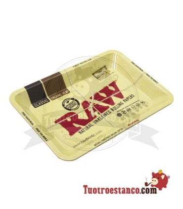 Plateau RAW métal 18 cm x 12 cm