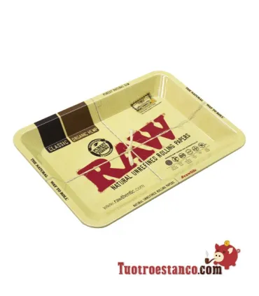 RAW metallic tray 18 x 12 cm.