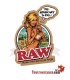 Autocollant Raw bikini de fille
