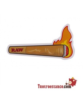 Aufkleber Raw Feuerkegel