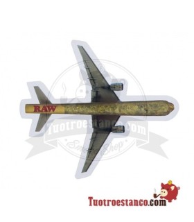 Autocollant Raw Plane