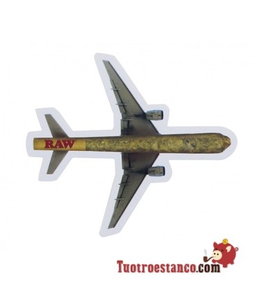 Raw Plane Sticker