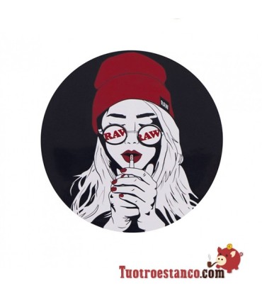 Raw Estilo Garota Sticker