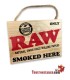 Poster de madeira Raw 30.5x22.5 cm