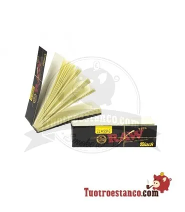Cardboard filters Raw Black
