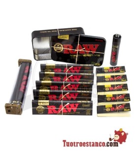 Pack Raw Box King Size – Schwarz