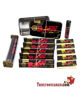 Pack Raw Box King Size – Schwarz