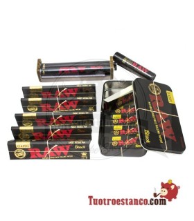 Pack Raw Box King Size – Schwarz