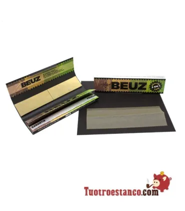 Beuz King Tamanho Papel Orgânico + pontas 110 mm