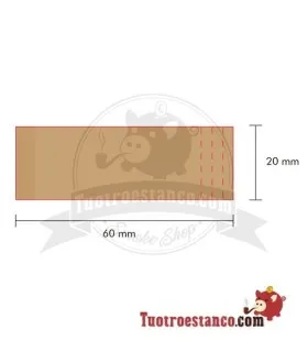 Filtri di cartone marrone Monkey