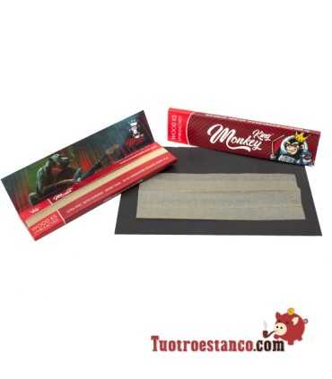 110mm King Size Slim Marrom Monkey Papel