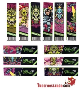 Paper Monkey Pack King Size Alien green 110 mm + Filters