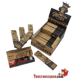 Papel Monkey Pack King Size Castanho 110 mm + Filtros