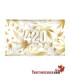 Vassoio di vetro 420 Oro 26x16 cm