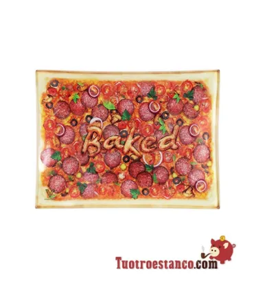 Vassoio per bicchieri per pizza 16x12 cm