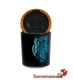 Pot en verre SmartStash V Syndicate Medium Owllusion