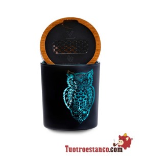 SmartStash V Syndicate Medium Owllusion Glasgefäß