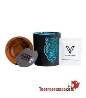 SmartStash V Syndicate Medium Owllusion Glasgefäß