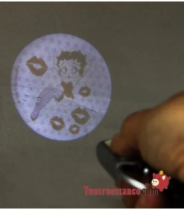 Porte-clés de projecteur Betty Boop