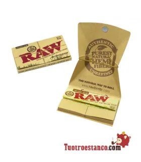 Carta RAW organica artigianale 1 1/4 + Consigli