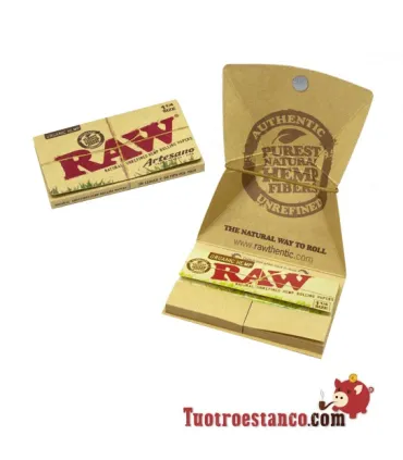Carta RAW organica artigianale 1 1/4 + Consigli