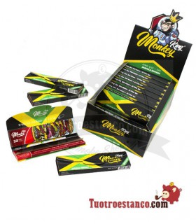 Papel Monkey Pack King Size Jamaica 110 mm + Filtros