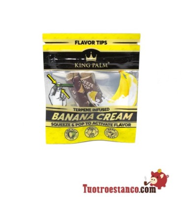 Filtros King Palm Banana Cream de 7 mm