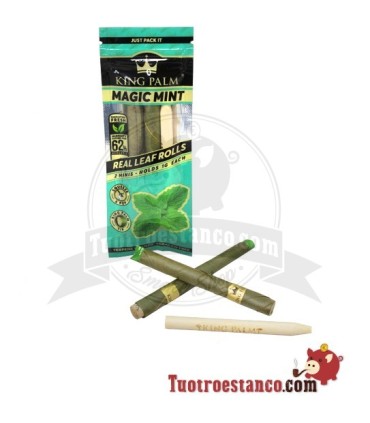 King Palm cones Magic Mint Papier - 2 rolls