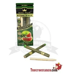 King Palm Cones Wassermelonenwellenpapier – 2 Rollen