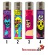 Clipper Francia Psycho Skulls