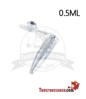 Contenant en plastique pour résines de 0,5 ml