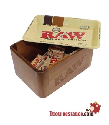 Boîte en bois Boîte cache RAW MINI