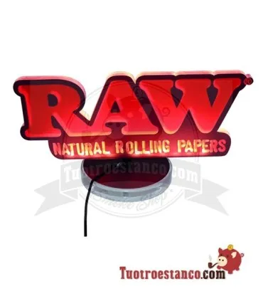 Raw Illuminated Sign