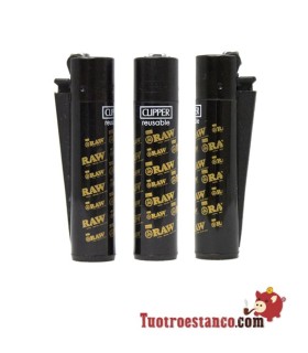 Clipper Raw Logos Negro Gold