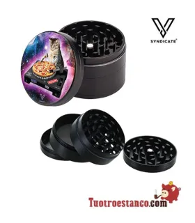 Pussy Vinyl Metal Grinder 4 Teile 50mm