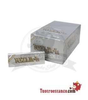 Carta Rizla argento 78mm - Libretto a cassa 50