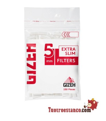 Filter Gizeh 5 mm Extra Slim 150 Filter