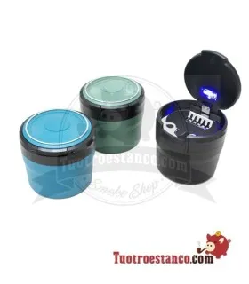 Compacte LED-autoasbak