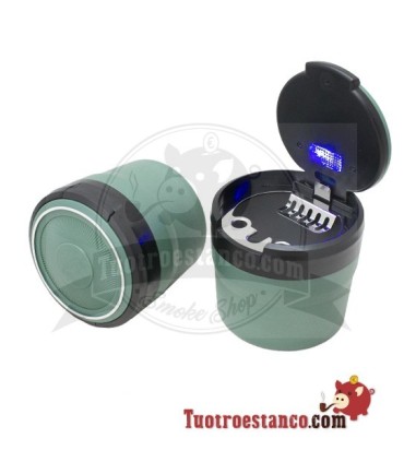 Cendrier de voiture LED compact
