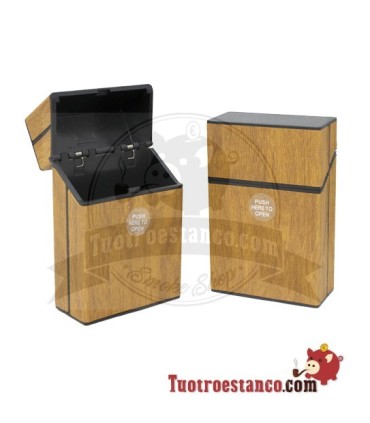 Housse à cigarette Champ Plastic Wood 20 cig