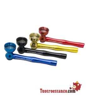 Pipa de Aluminio Champ 8,5 cm + Rejillas