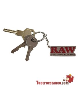 Schlüsselanhänger Raw Metall