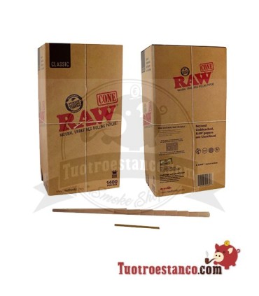 Display Cones Raw King Size - 1400 units