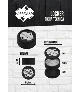 Grinder Locker Tu Otro Estanco