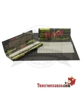 Organisches Rohschwarzes Papier 1 1/4 von 78 mm 50 Blättern