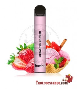 Frumist Pods Desechables Strawberry Ice Cream 0mg