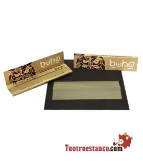 Papier hibou marron fin King size 110 mm