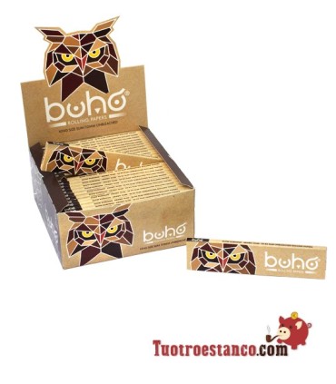 Owl King Size Slim Brown Paper Case 110 mm - 50 libretti